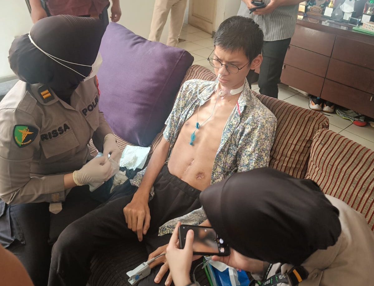 Cek TKP Kecelakaan Sultan Rifat, Polisi Cari Bukti di Sekitar