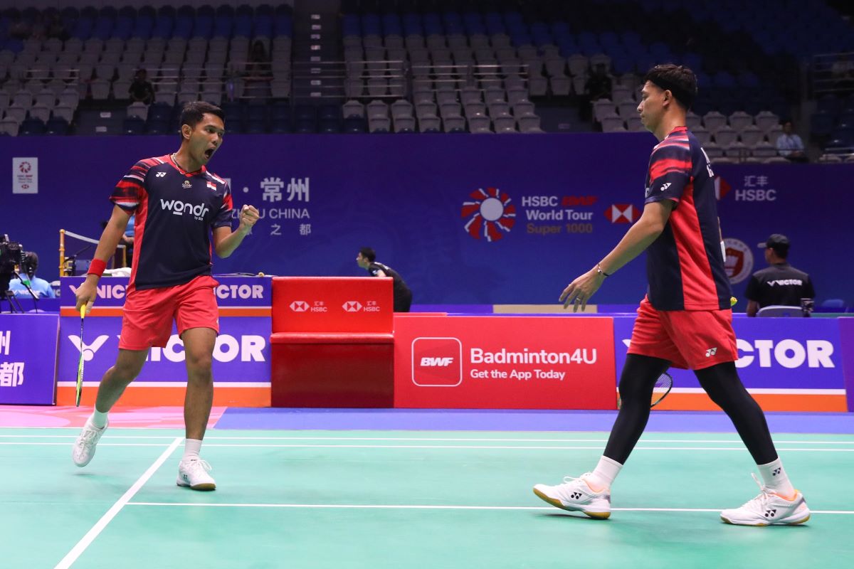 China Open 2024: Hebat! Fikri/Daniel Tekuk Unggulan Pertama Tuan Rumah 