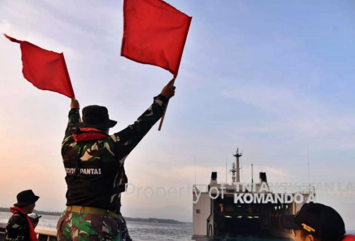 TNI AL Siapkan Kapal Perang Distribusi Logistik Pemilu 2024 ke Pulau Terpencil