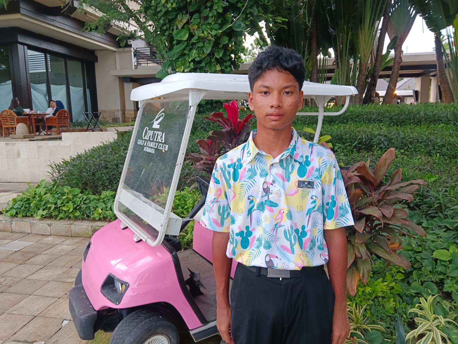 Akbar Oktaviano, Golfer Termuda Berusia 15 Tahun di Disway Golf National Open Tournament Menkomdigi Cup 2025