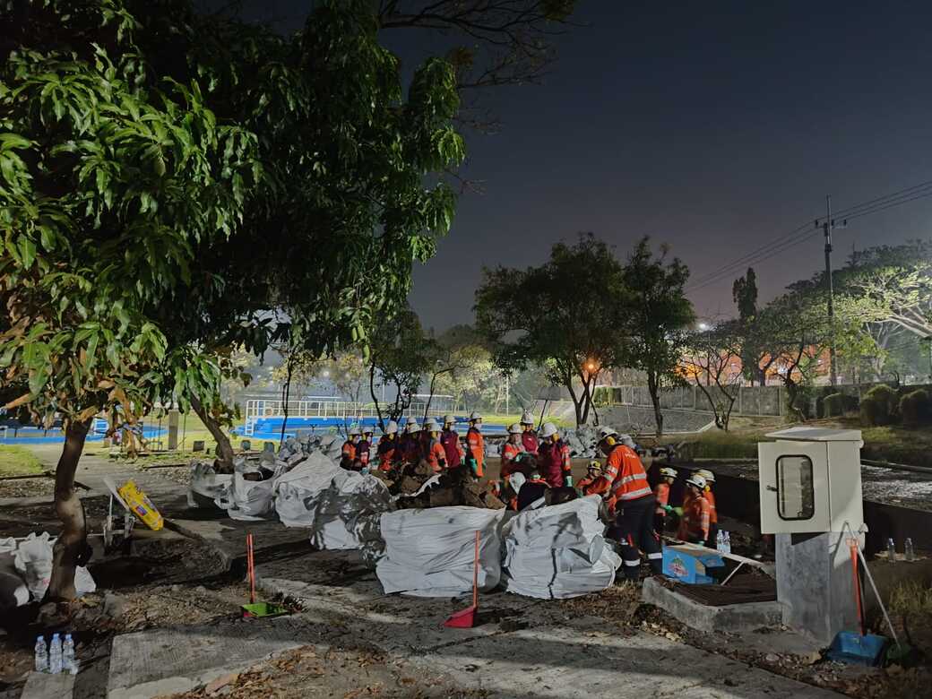 SIER Cek Dugaan Luberan Air Limbah di PIER