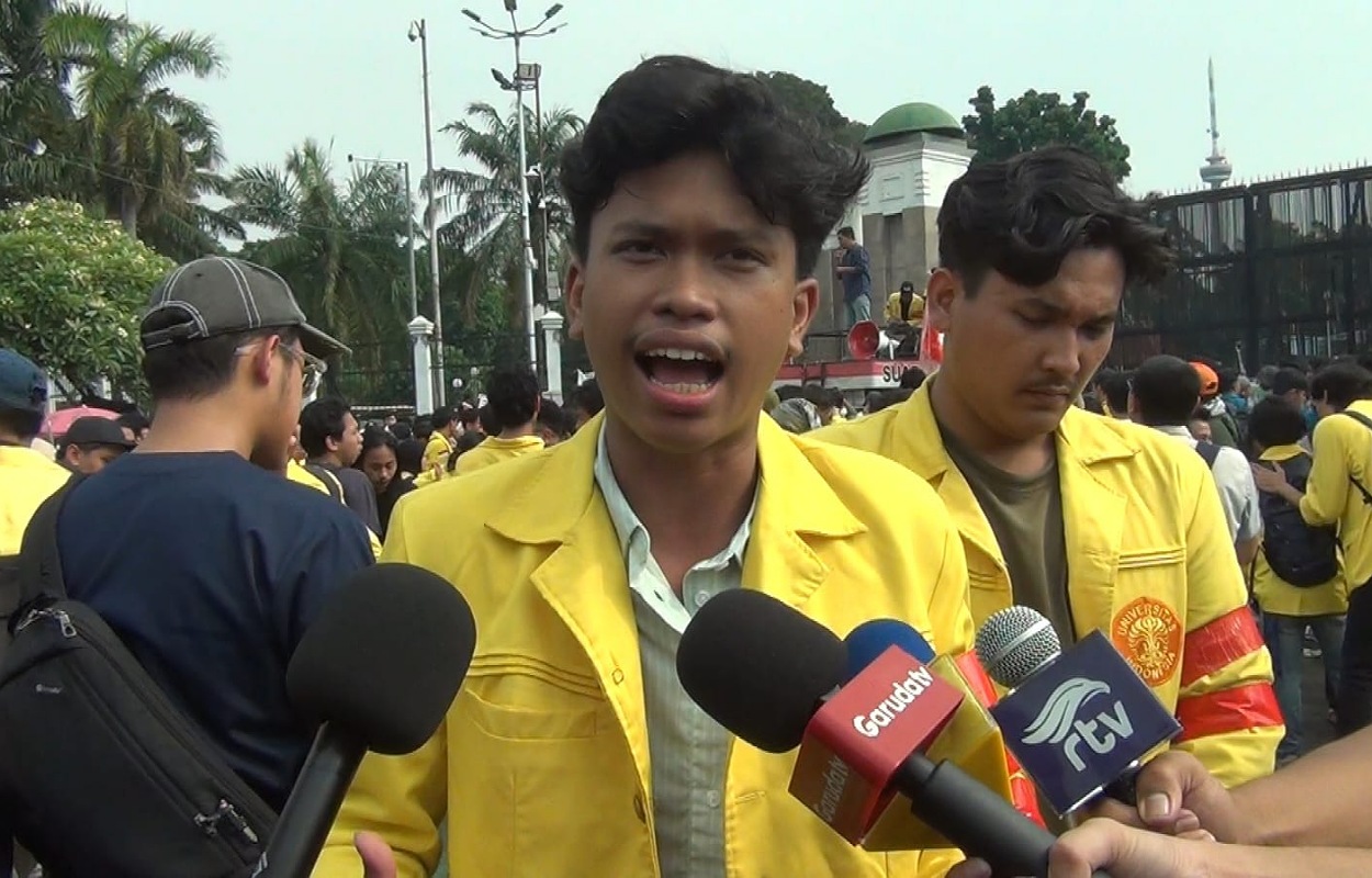 BEM UI Demo di DPR: Kritik Reshuffle Kabinet dan Tuntut Penuntasan HAM