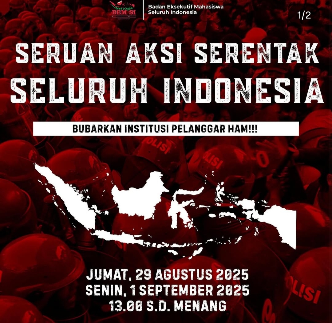 FIX! Demo BEM SI Hari Ini Geruduk Mabes Polri, Tuntut Keadilan untuk Rakyat