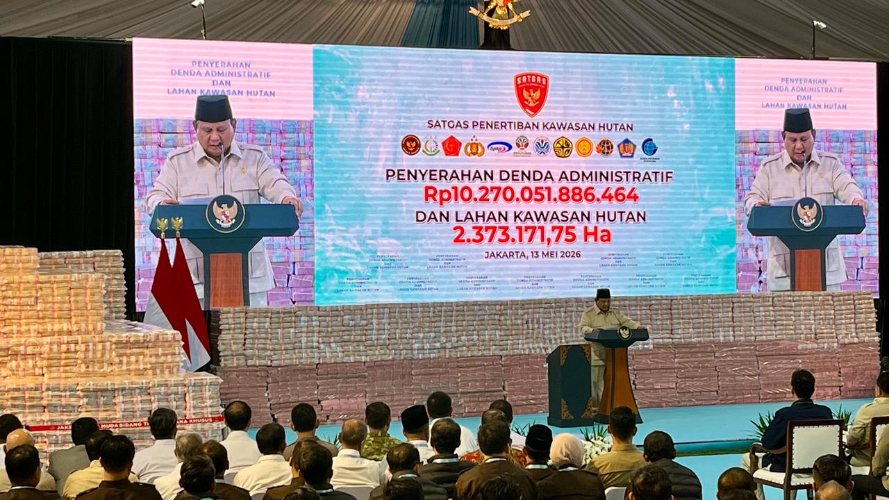 Prabowo Sebut Satgas PKH Dibenci Bandit Perampok SDA, Kenapa?