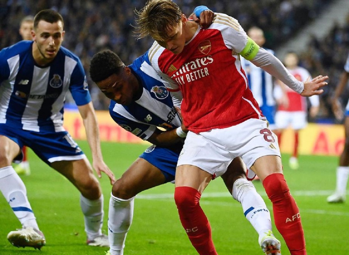 Hasil Babak 16 Besar UCL Leg-1: Arsenal Tak Berdaya di Markas FC Porto