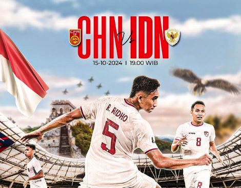 Live Streaming Indonesia vs China, Garuda Bidik Kemenangan Perdana, Tiongkok 3 Kali Kalah Beruntun