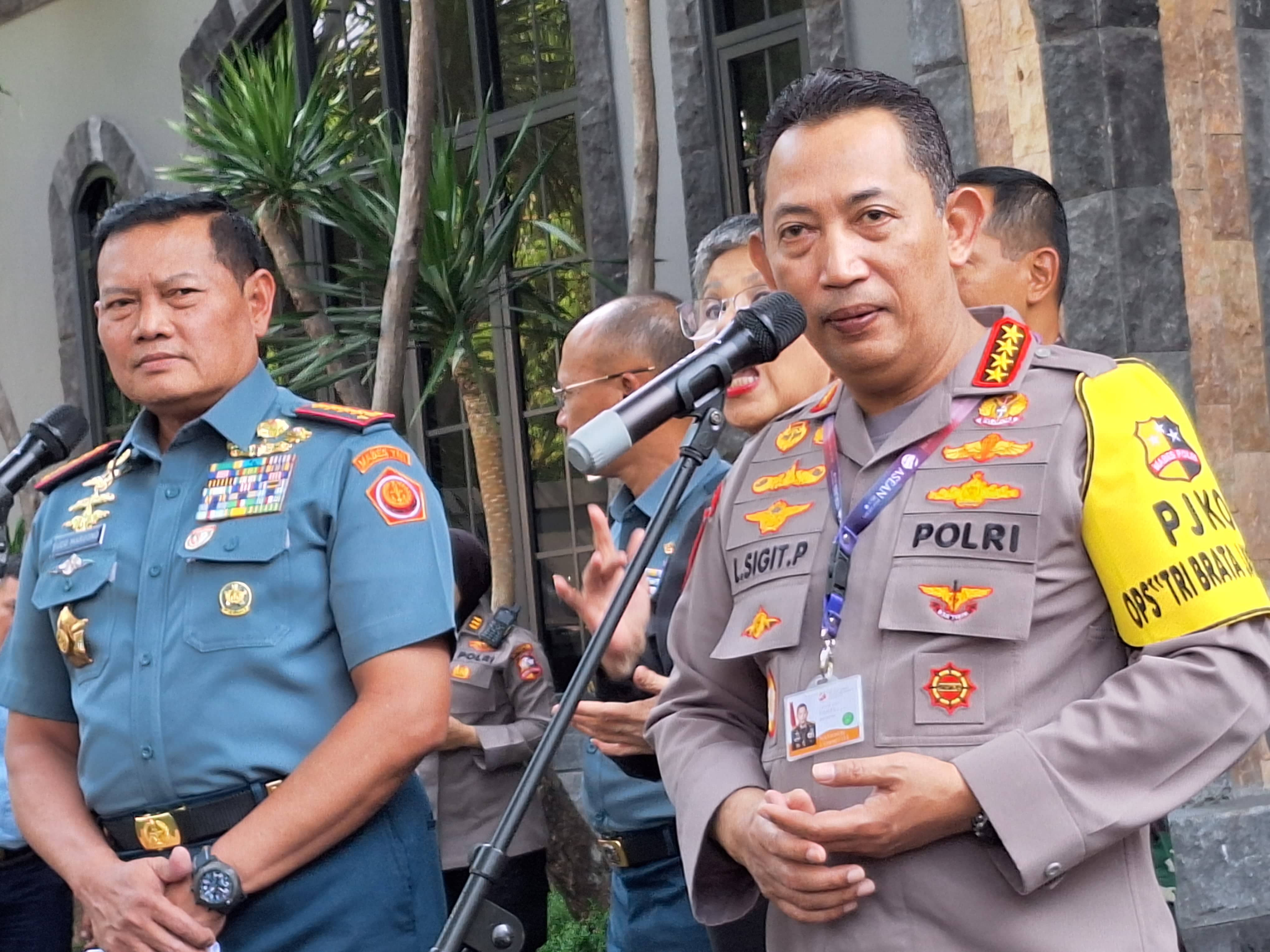 Panglima TNI dan Kapolri Pastikan Penyelenggaraan KTT ASEAN ke-43 di Jakarta Berjalan Lancar dan Aman