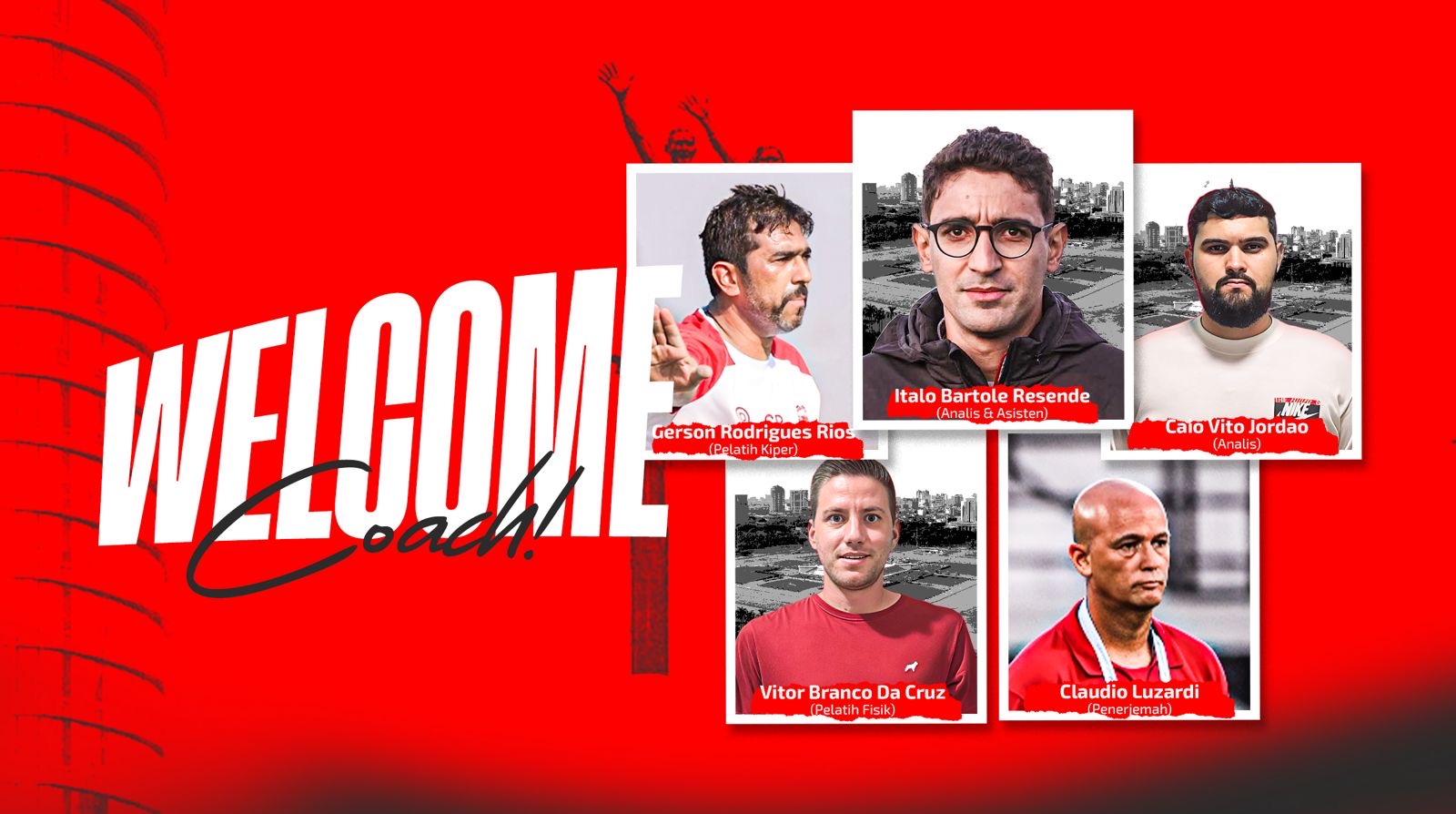 Bangun Kekuatan Baru, Persija Hadirkan Lima Pilar Pendukung Mauricio Souza