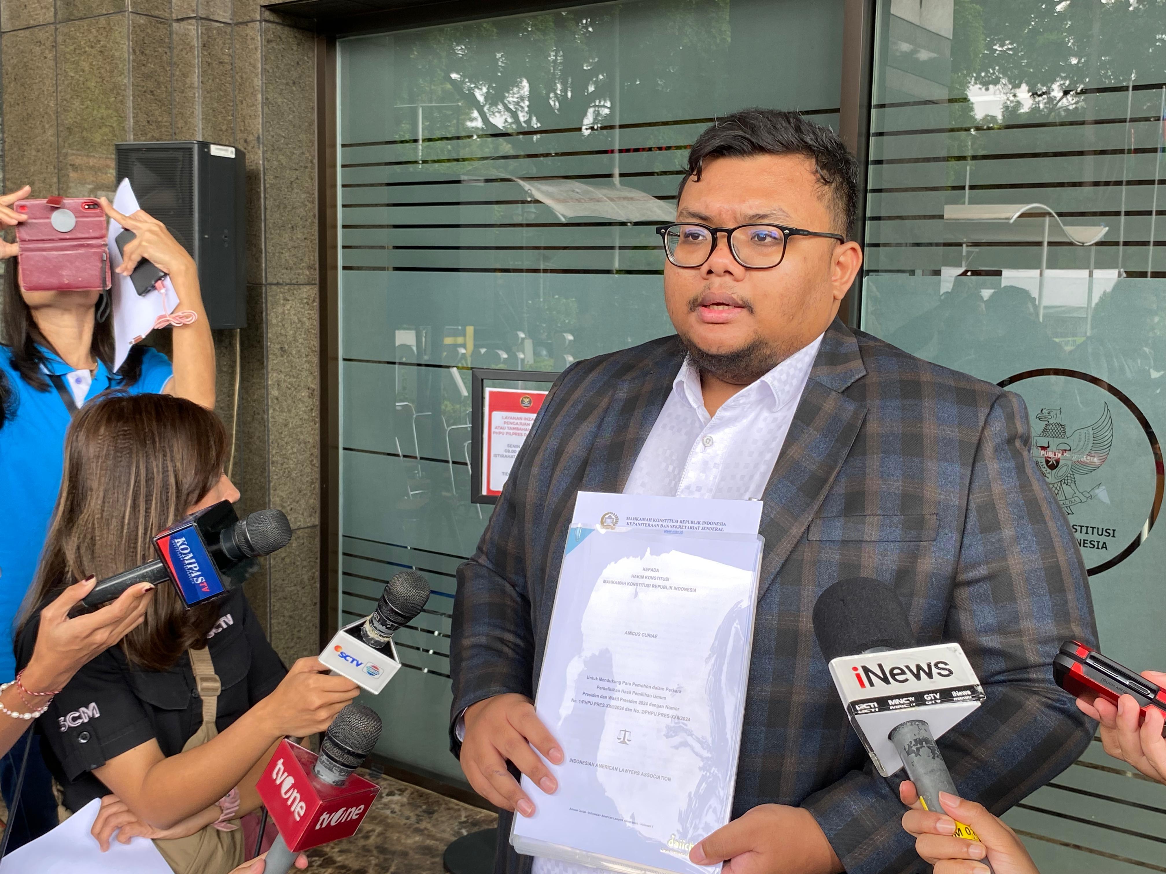 Indonesian American Lawyers Association Sampaikan Amicus Curiae ke MK