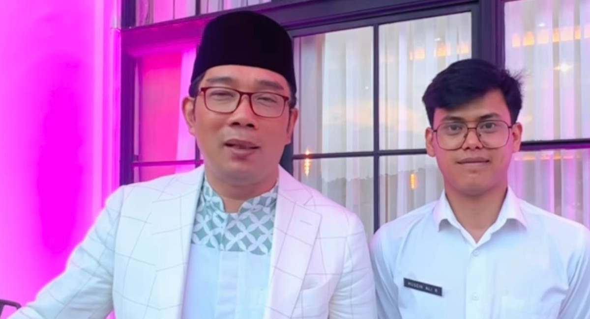 Husein Jumpai Gubenur Jawa Barat, Ridwan Kamil Akui Ogah Kehilangan Guru Muda ASN di Jabar