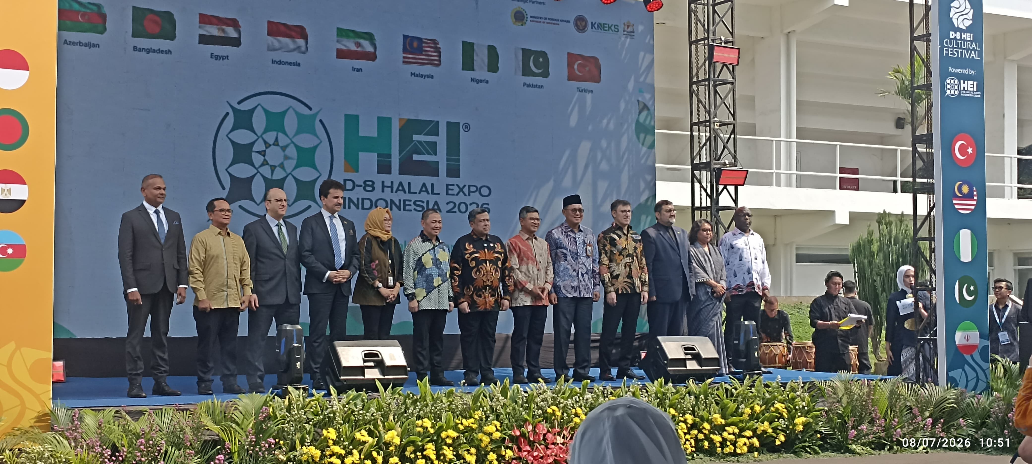 HEI 2026 Dibuka, Indonesia Dorong Perdagangan Halal Global bersama Negara D-8