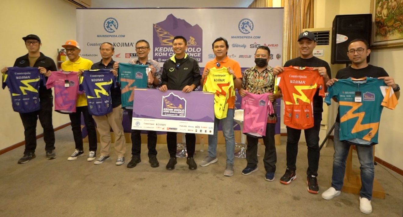 Event dengan Tanjakan Paling Ikonik di Indonesia, Kediri Dholo KOM Challenge 2022 Siap Digelar