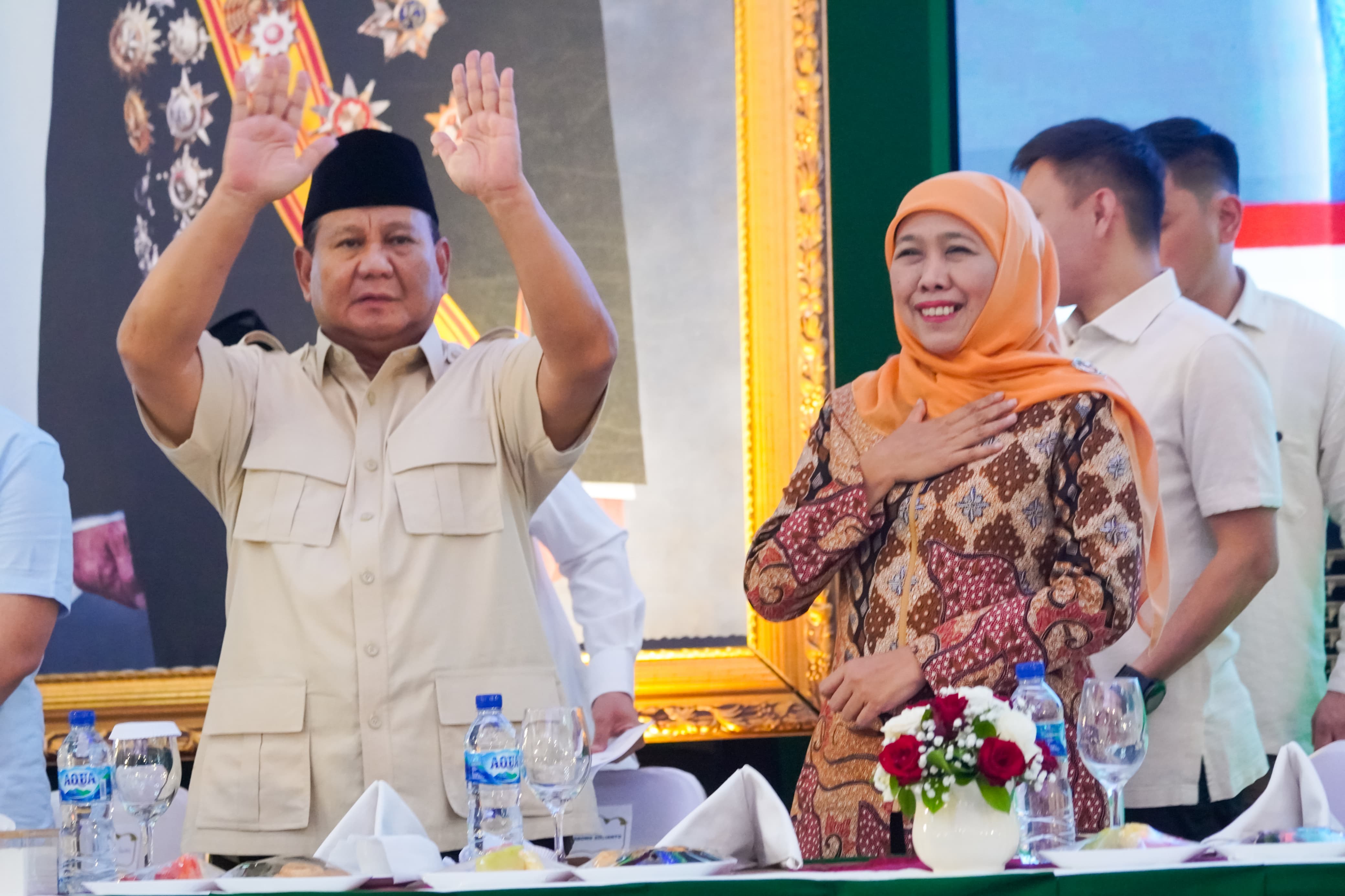 Khofifah Optimisitis Putusan MK Menangkan Prabowo