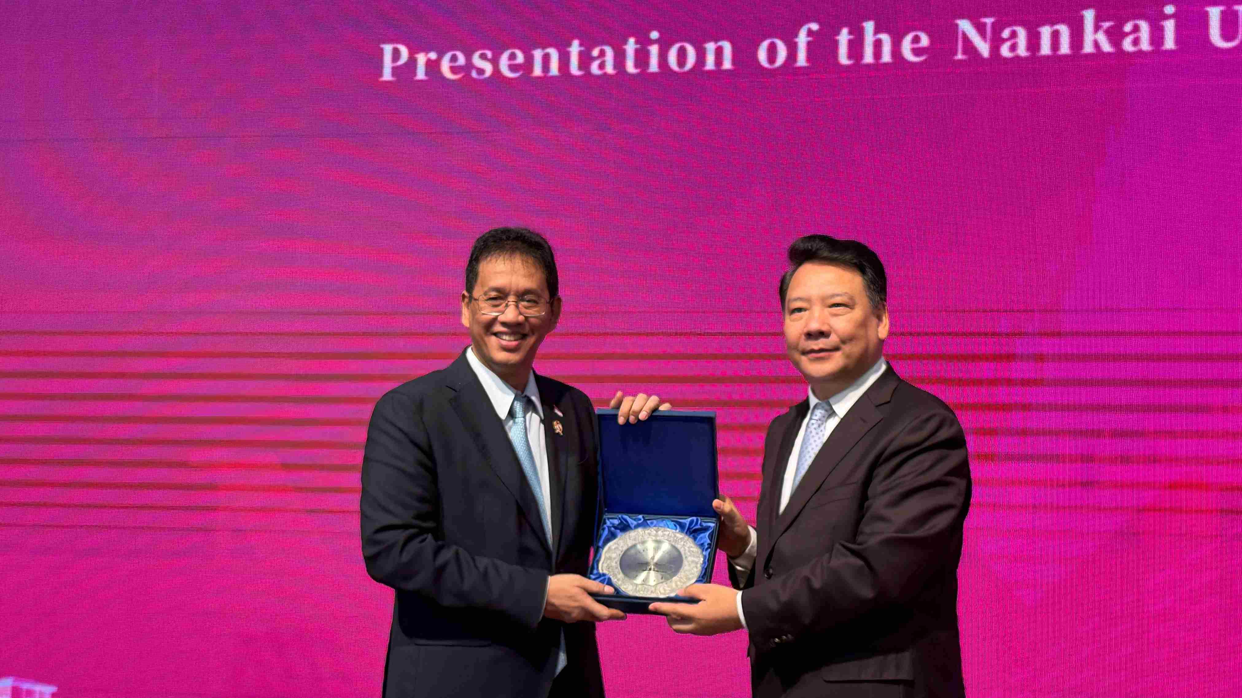 Di Nankai University, Purbaya Paparkan Kekuatan Ekonomi Indonesia