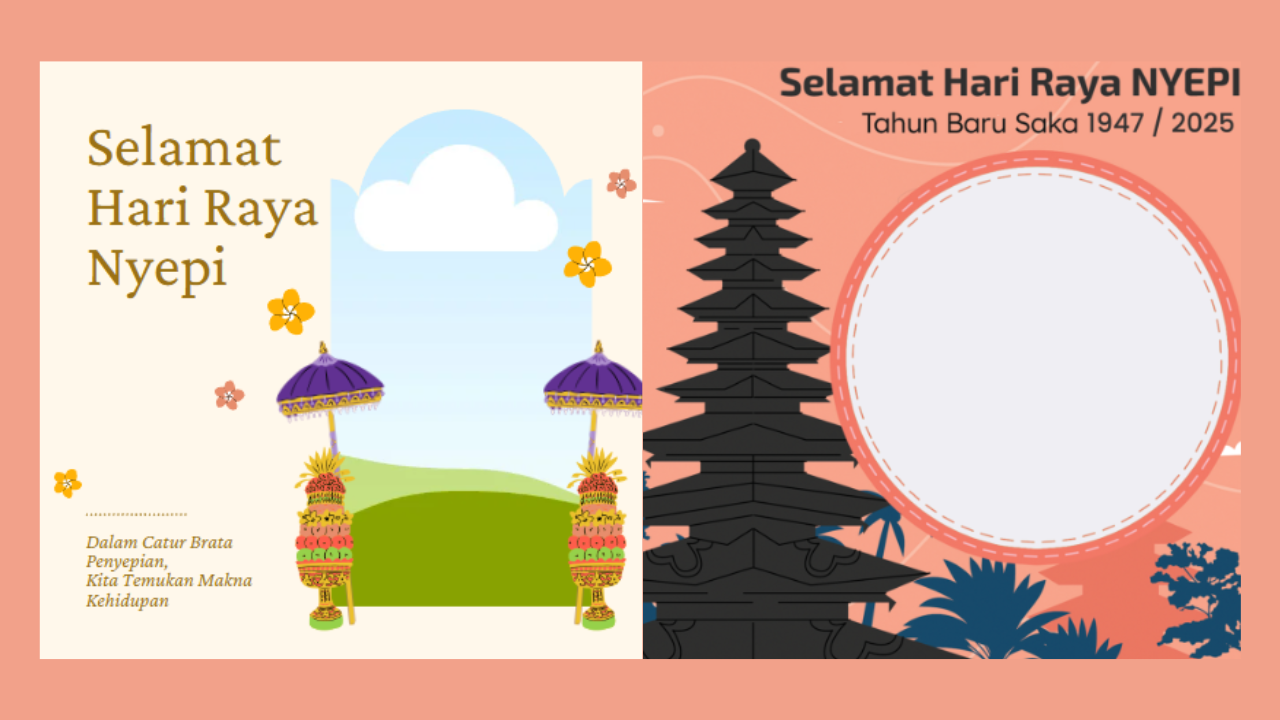 35 Link Twibbon Hari Raya Nyepi 2025 Lengkap Ucapannya, Cocok Share di Medsos