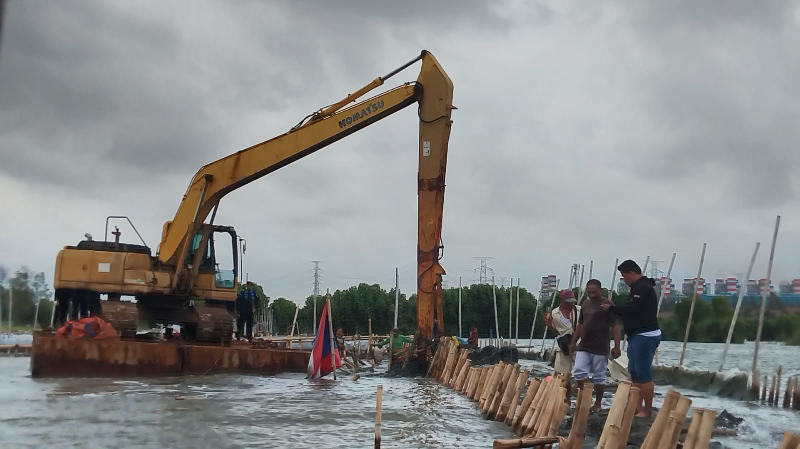 Mandor Pagar Laut Bekasi dari PT TPRN Diperiksa Polda Metro Jaya
