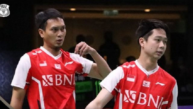 Ahsan/Kevin Sikat Takuro Hoki/Yugo Kobayashi, Indonesia Unggul 2-0 Atas Jepang