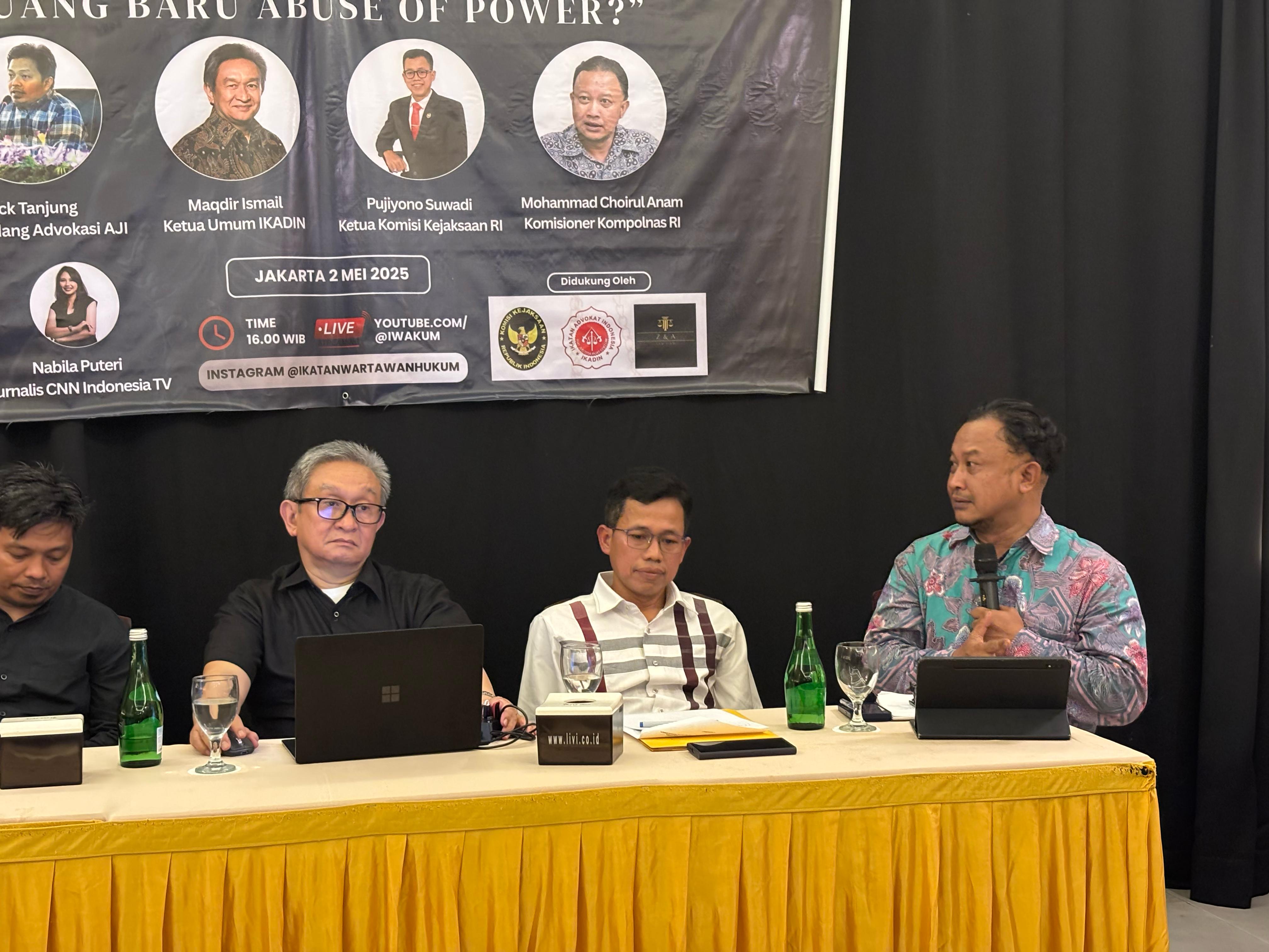 RKUHAP Rawan Kriminalisasi, IKADIN Ingatkan Pentingnya Perlindungan HAM