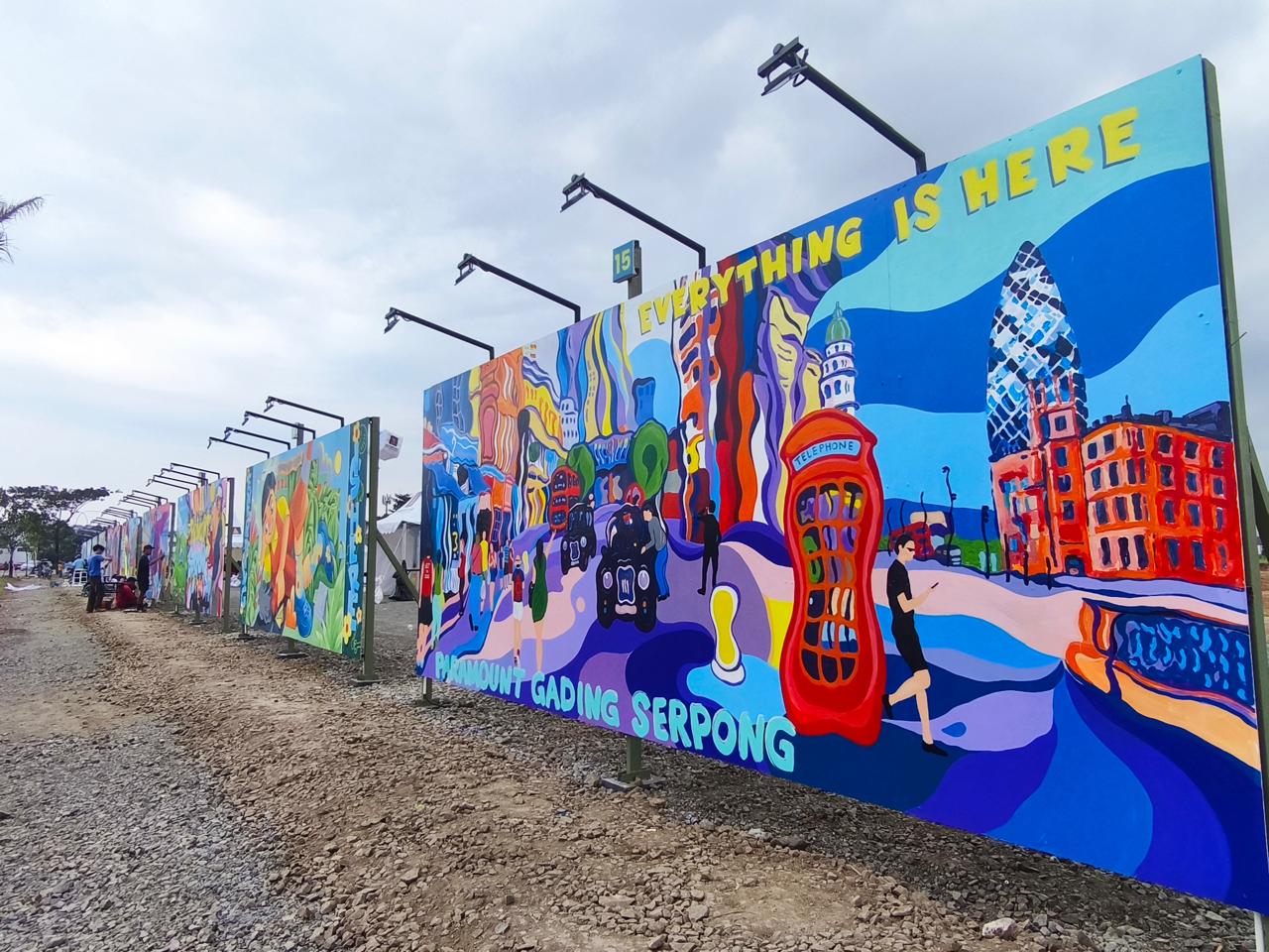 Instagramable! Mural Competition 2025 Sulap Gading Serpong Jadi Galeri Seni Terbuka