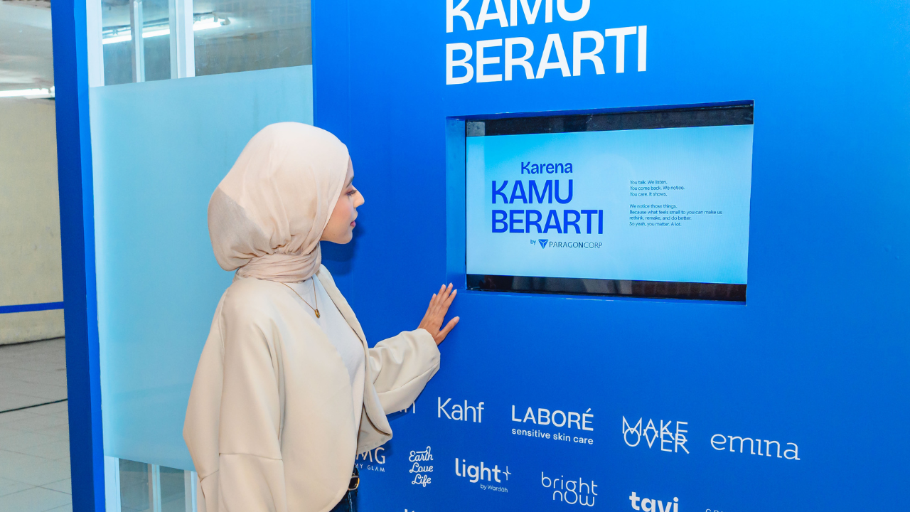 Harpelnas 2026, ParagonCorp Ajak Pelanggan Berbagi Cerita Lewat Mesin Apresiasi di Blok M Hub