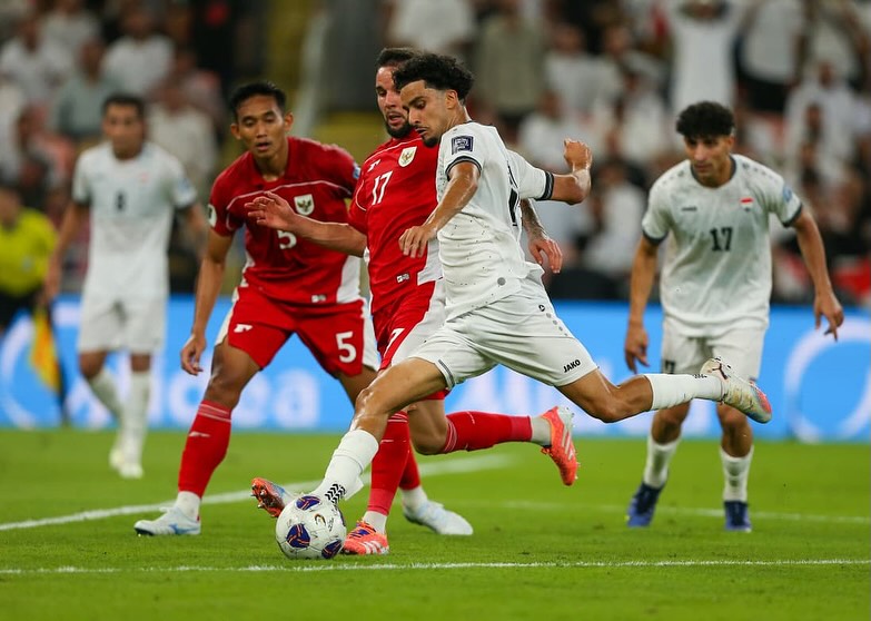 Timnas Indonesia vs Irak 0-1, Zidane Iqbal Pupuskan Harapan 280 Juta Warga Tanah Air
