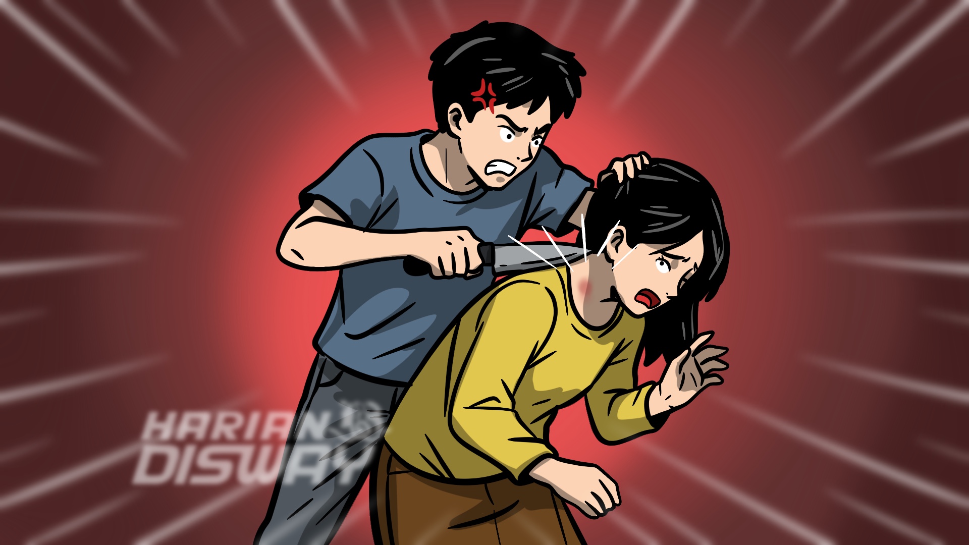 Suami Gorok Mati Istri di Tamalate, Makassar: Nganggur pun Selingkuh