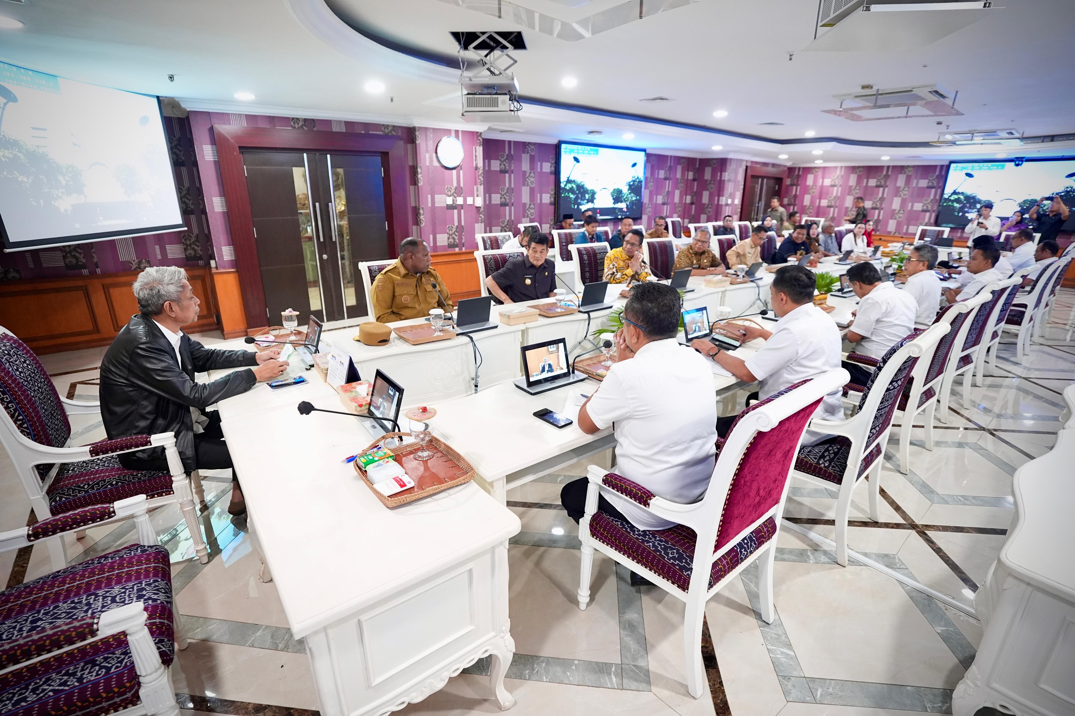 Audiensi 7 Pemda, Wamensos Agus Jabo Tekankan Dinsos Ujung Tombak Pemutakhiran Data