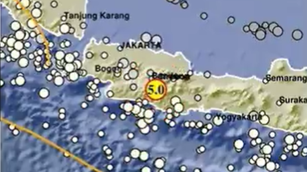 Gempa Bumi Magnitudo 5,0 Guncang Bandung Hari Ini 18 September 2024