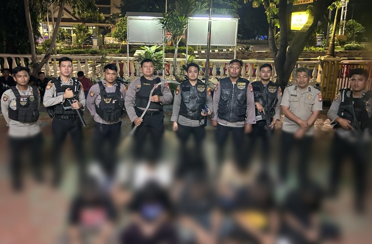 Hendak Tawuran, 9 Remaja di Tomang Diamankan Tim Patroli Presisi Jakbar