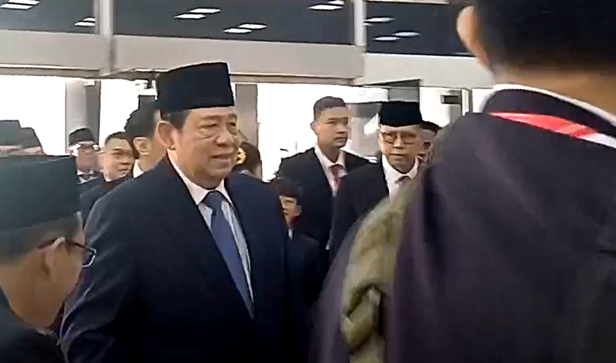 SBY dan Sejumlah Tamu Undangan Hadiri Pelantikan Prabowo-Gibran