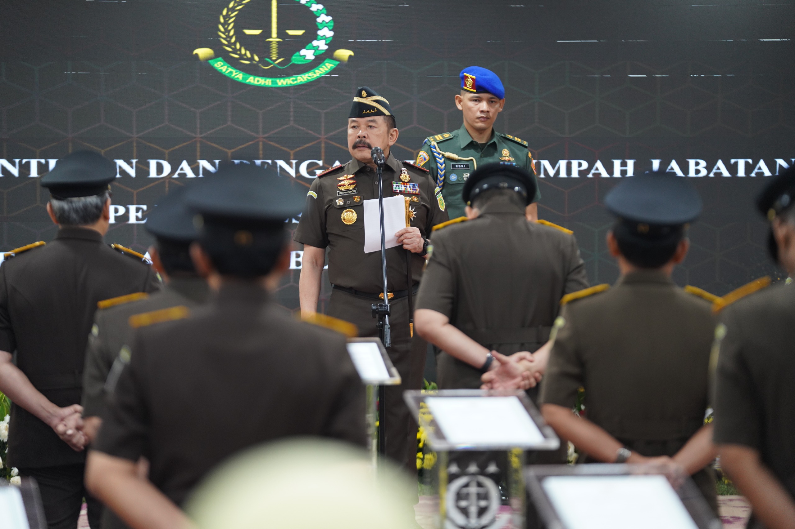 Rotasi Besar di Tubuh Adhyaksa, Jaksa Agung Lantik 34 Pejabat Strategis