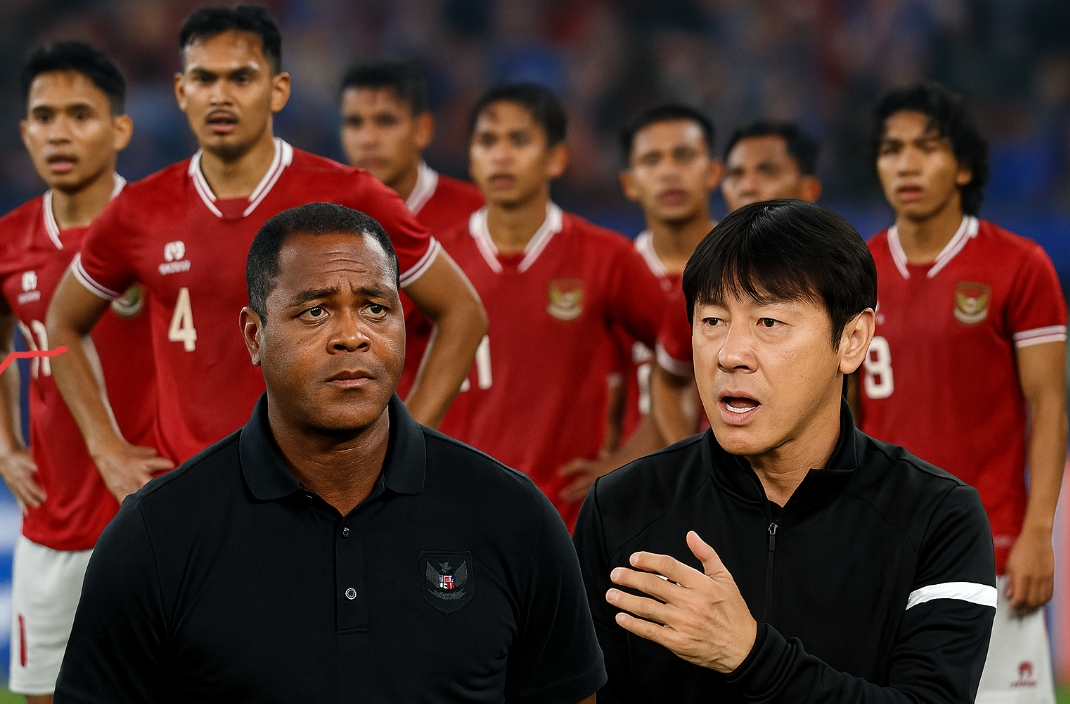 Timnas Indonesia Dibantai Jepang 6-0! Kluivert vs Shin Tae-yong: Siapa yang Lebih Mending? Netizen Gaduh