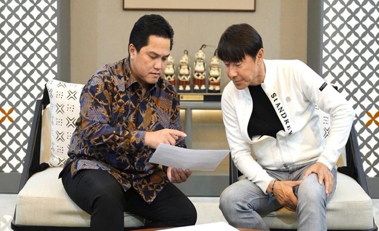 KABAR BAHAGIA! Erick Thohir Tak Gengsi Sambut STY Kembali, Timnas Indonesia Tatap FIFA Matchday