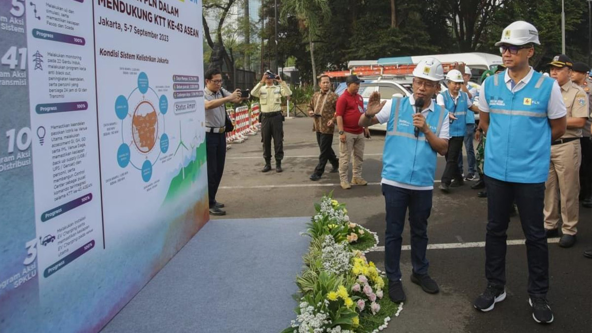 PLN Pastikan KTT ke-43 ASEAN di Jakarta Gunakan Listrik Energi Bersih 
