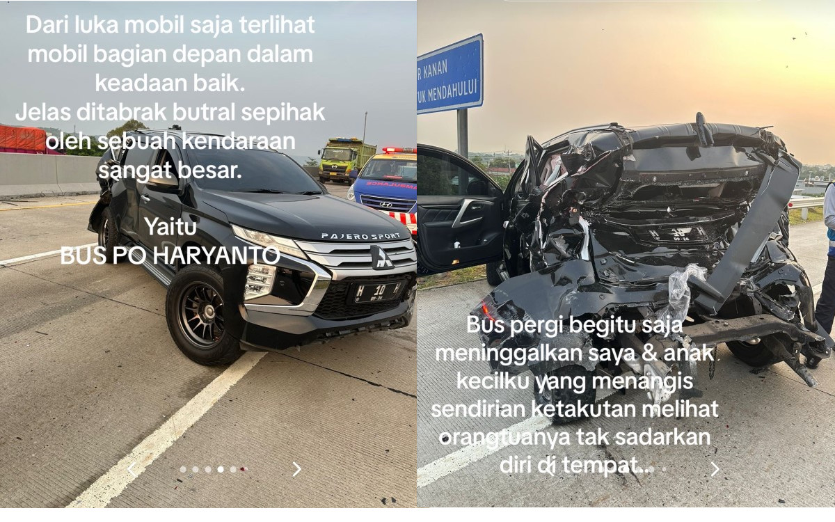 Korban Kecelakaan Pajero Sport Ditabrak Bus Haryanto Kini Lumpuh: di Mana Hati Nurani Anda Bapak Haji?