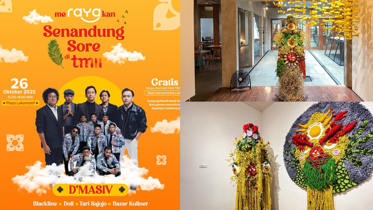 12 Event Jakarta Akhir Pekan 25-26 Oktober 2025, Konser Gratis hingga Pameran