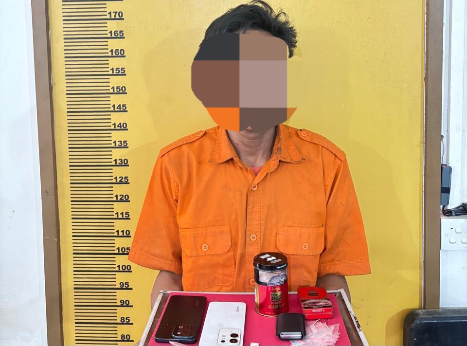 Waduh! Oknum PNS Dinas PUPR di Inhu Diciduk Polisi Gegara Kepergok Nyabu