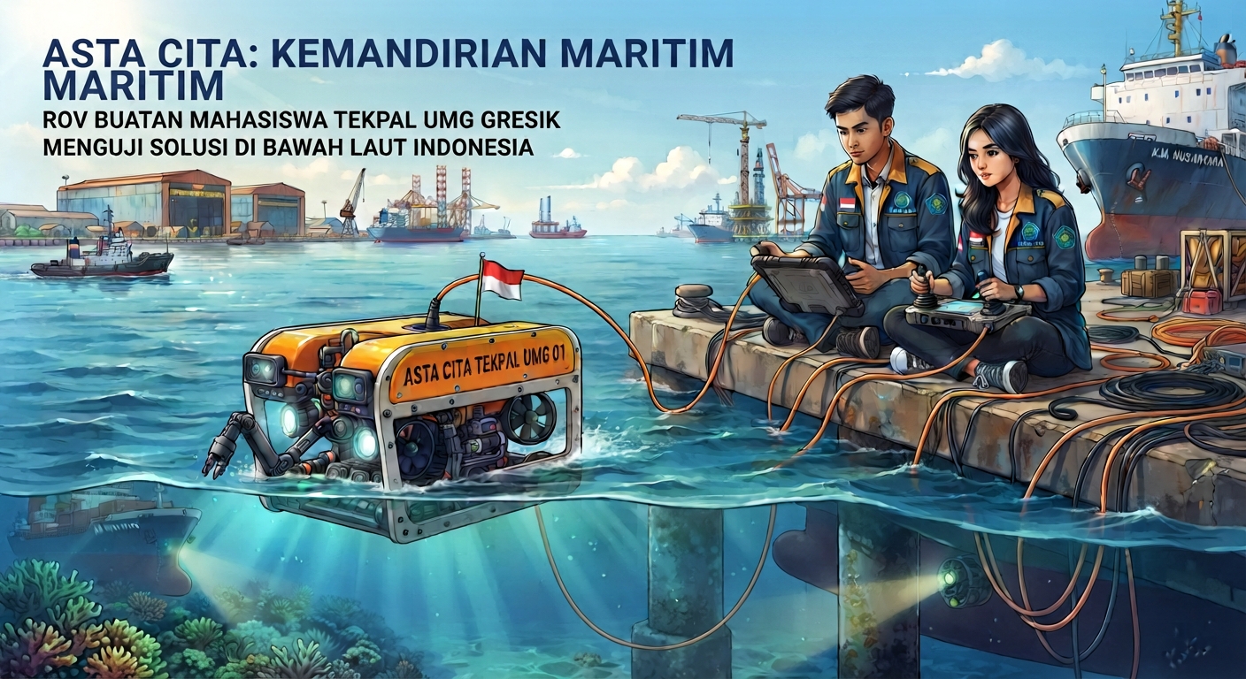 Robot Bawah Air dan Masa Depan Kemandirian Maritim Indonesia