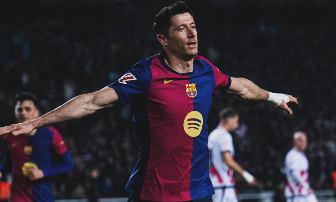 Kontrak Diperbaharui, Lewandowski Gacor Bopong Barcelona Salip Real Madrid ke Puncak Klasemen La Liga