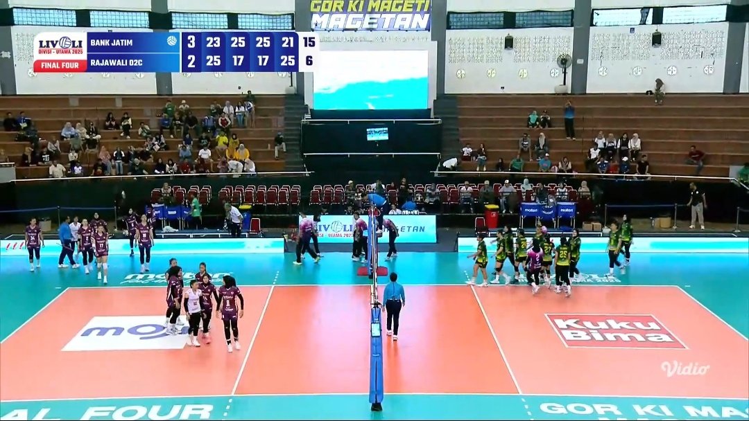 Surabaya Bank Jatim Taklukkan Rajawali O2C 3-2, Megawati Hangestri Jadi Penentu Kemenangan