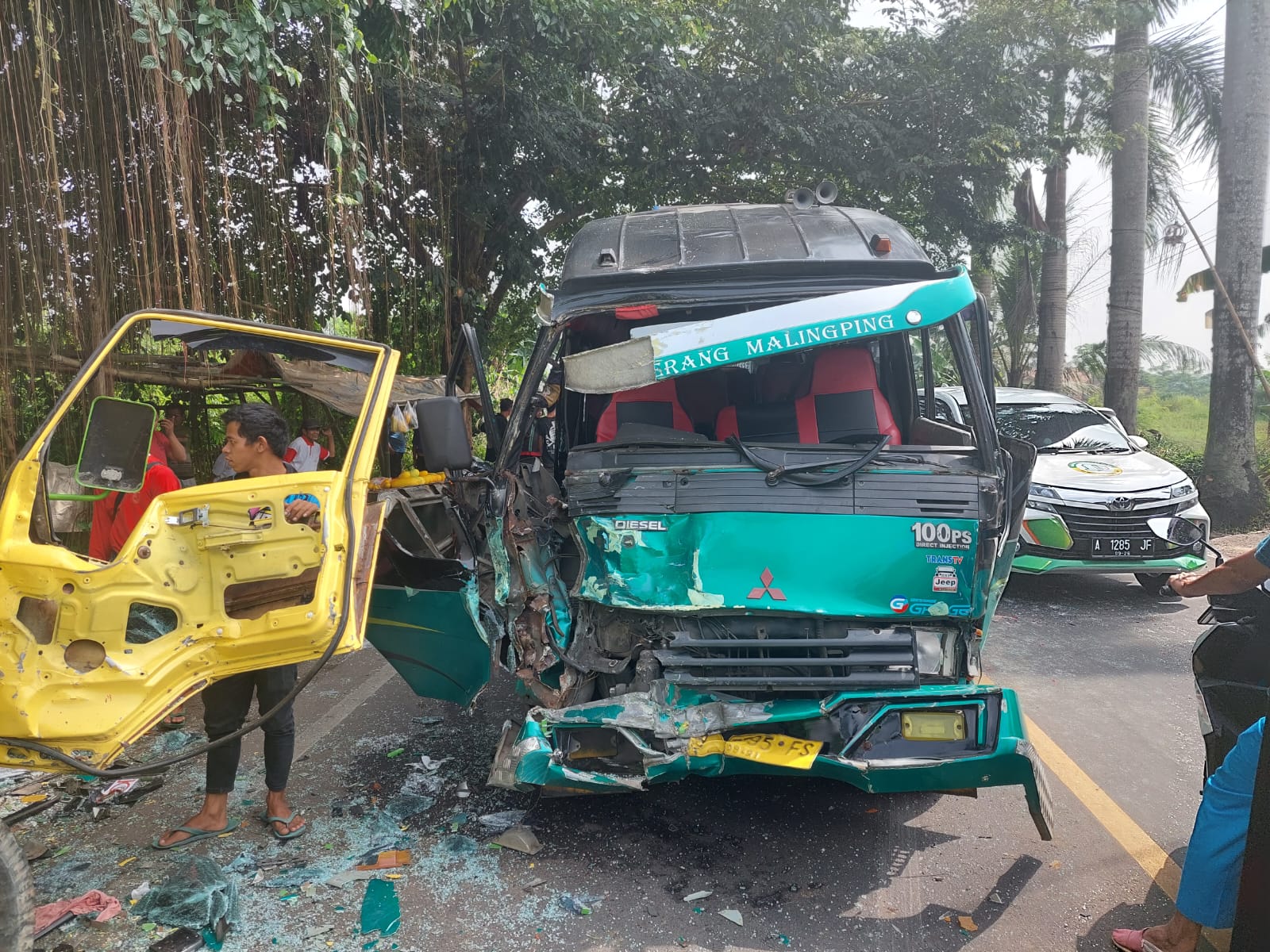 3 Kendaraan Tabrakan di Jalan Raya Serang-Pandeglang, Dirlantas Polda Banten Jelaskan Kronologisnya