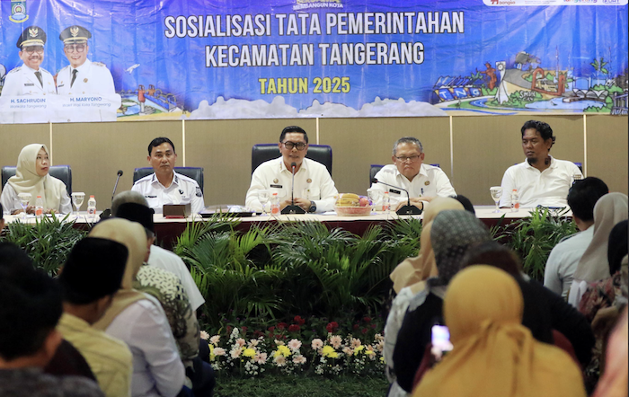 Wakil Wali Kota Tangerang Maryono Sebut Ketua RT dan RW Perlu Pemahaman Tata Kelola Pemerintahan