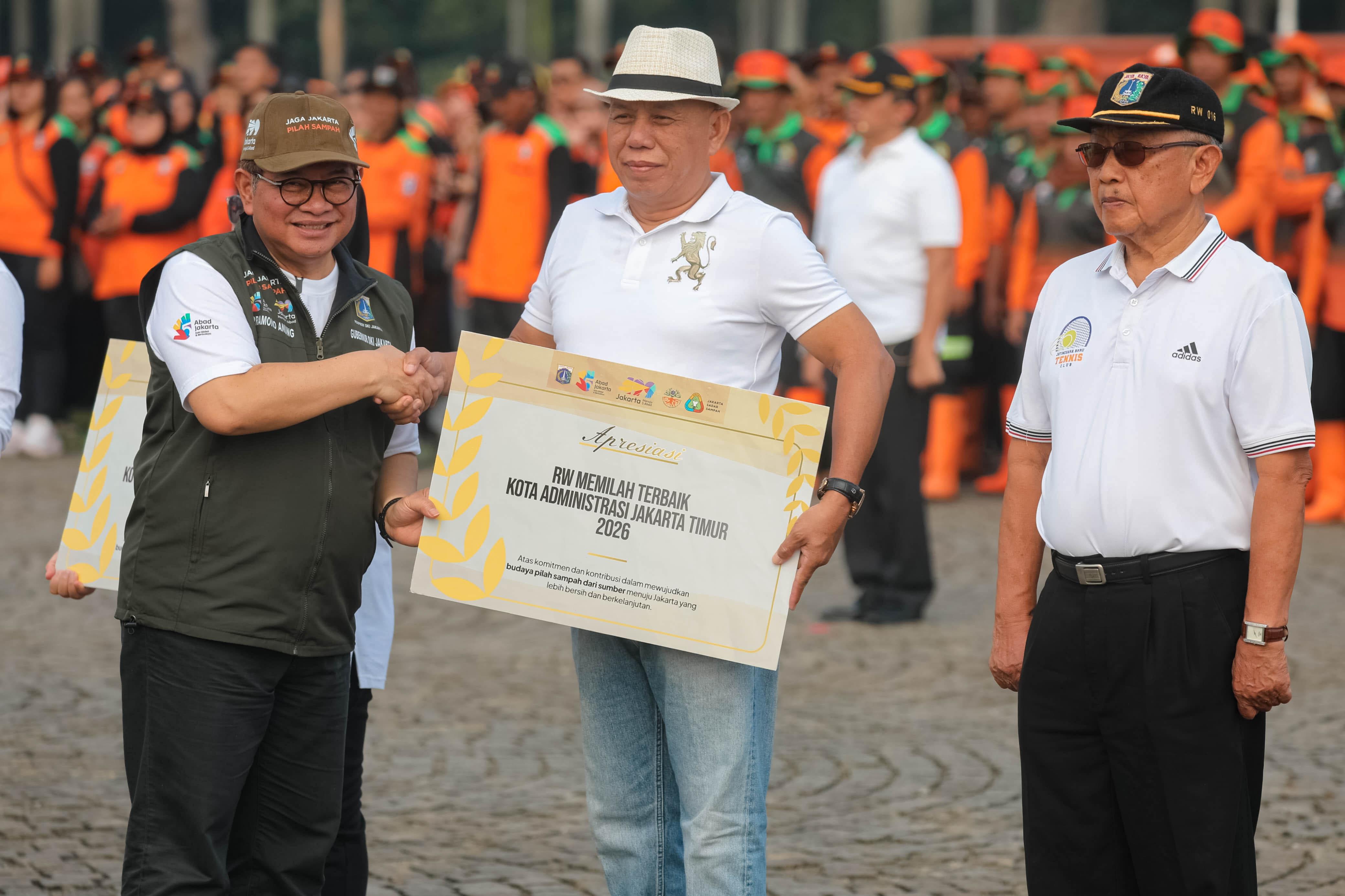 Gubernur Pramono: Wujudkan Kota Layak Huni, Bersih, dan Berkelanjutan dengan Budaya Pilah Sampah