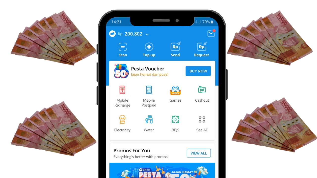 SELAMAT! Nomor HP Kamu Dapat Saldo DANA Kaget Gratis Rp989.000 ke Dompet Digital Hari Ini 26 Maret 2025 Spesial THR Lebaran, Cara Klaimnya Gampang