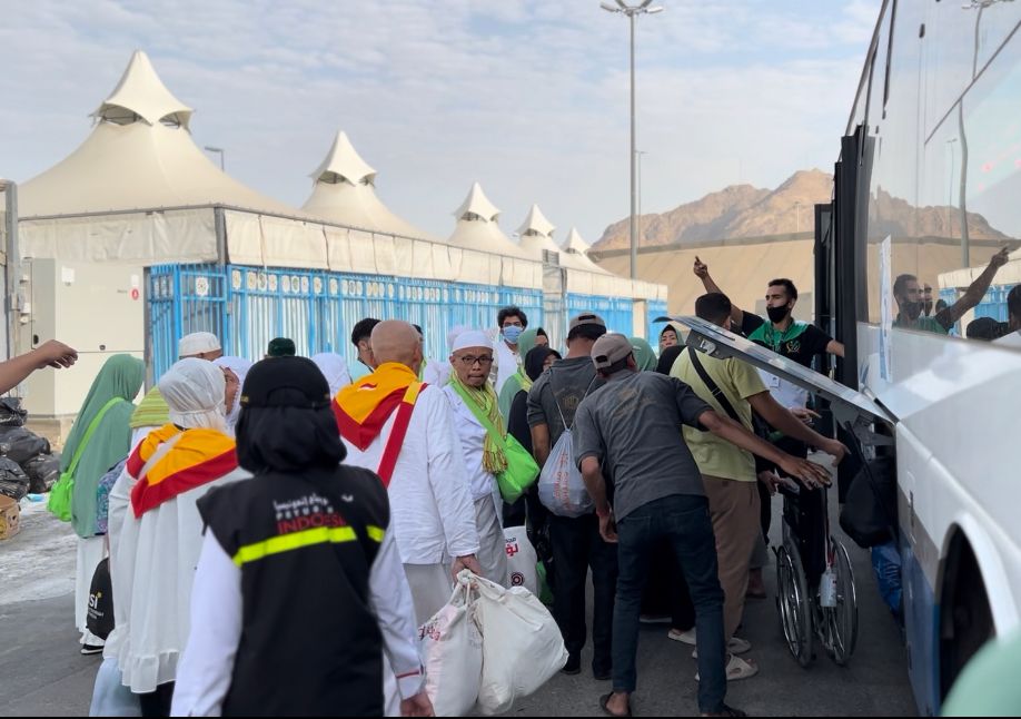 Rangkaian Puncak Haji Rampung, Jamaah Nafar Tsani Kembali Ke Makkah