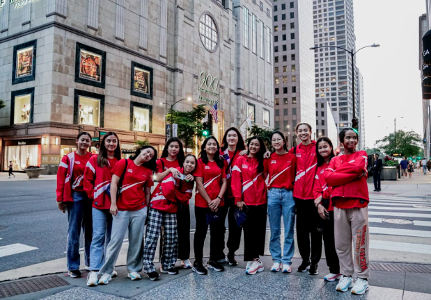 Skuad Putri DBL All-Star 2024 Terpesona Keindahan Chicago dari Ketinggian 360 Observation Deck