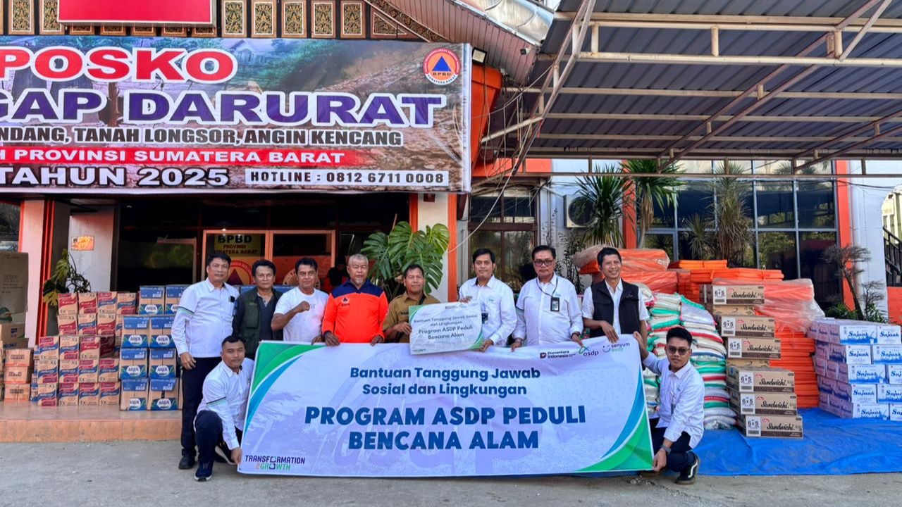 ASDP Hadir untuk Sumatera: Bergerak Bersama untuk Pulihkan Harapan