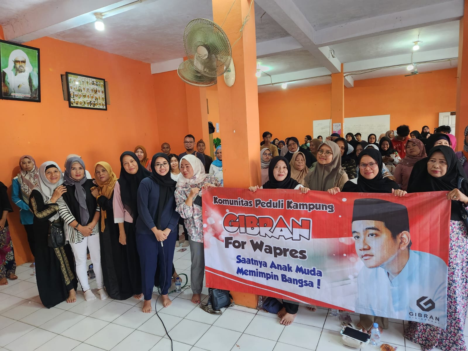 200 Kaum Millenial Sumatera Selatan Beri Dukungan Gibran Jadi Cawapres 2024