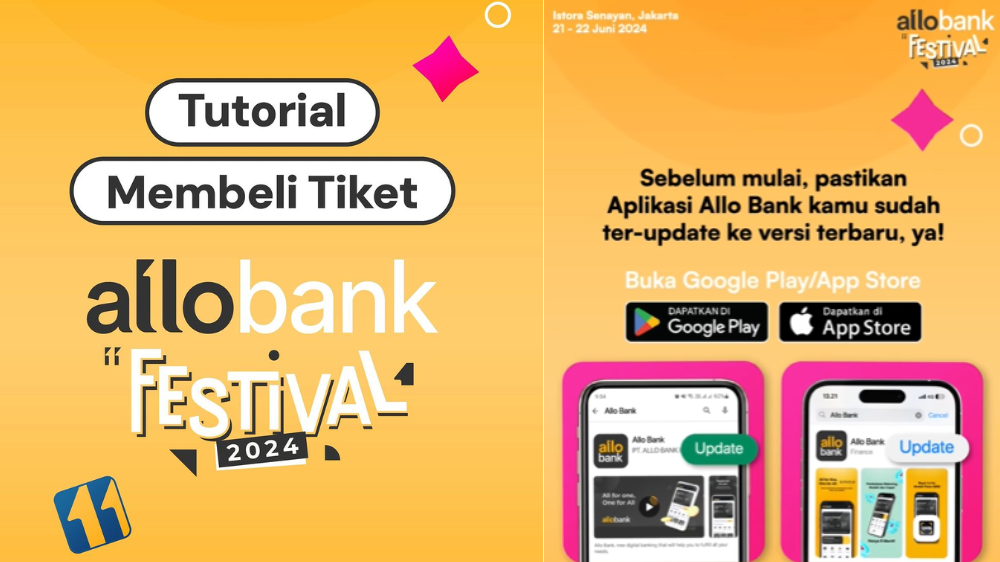 Hari Ini! Link dan Cara Beli Tiket Allo Bank Festival 2024, Dibuka Pukul 18.00 WIB