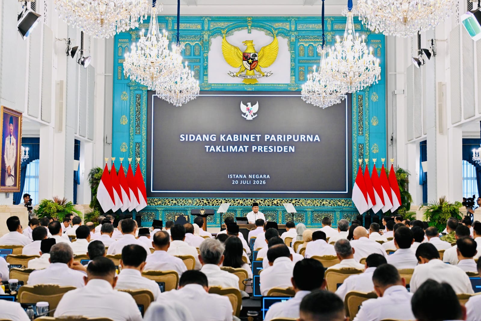 Dalam Taklimatnya, Presiden Prabowo Sampaikan Pentingnya Digitalisasi Pemerintah